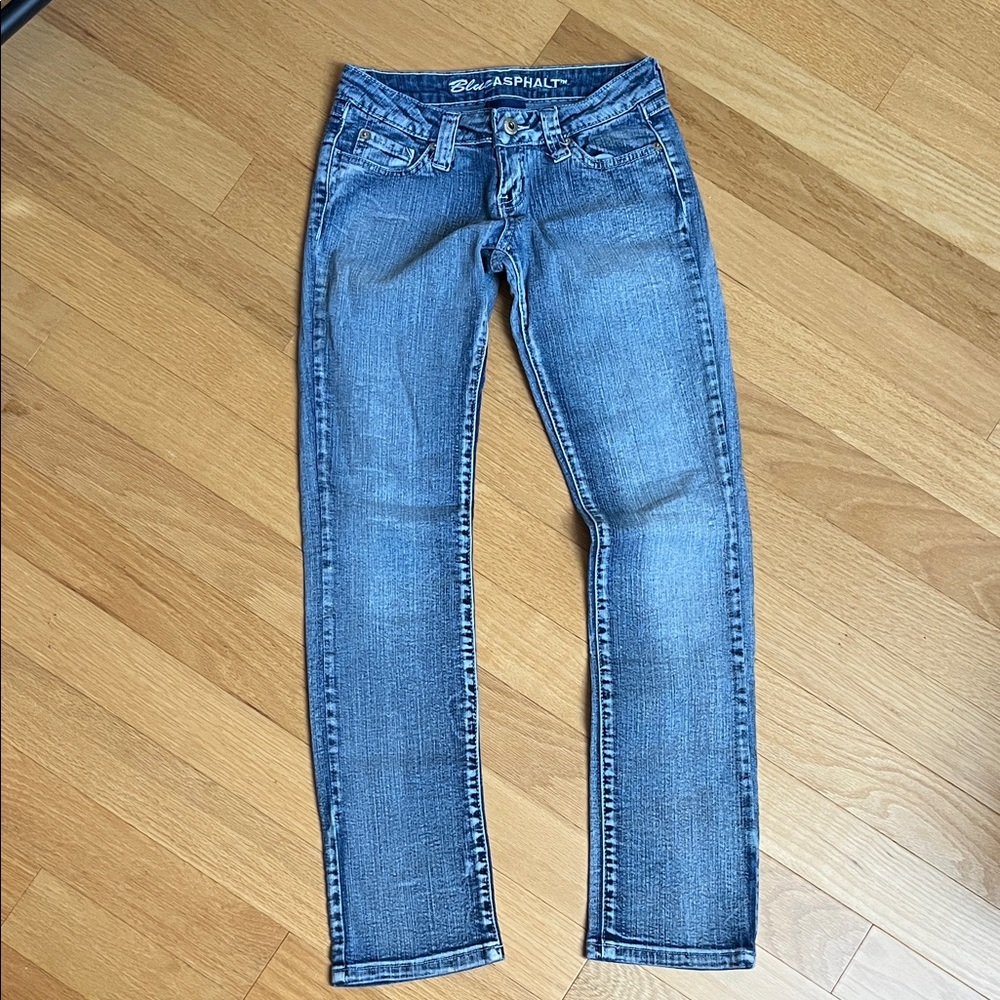 Blue Asphalt Women's Classic Denim Skinny Jeans